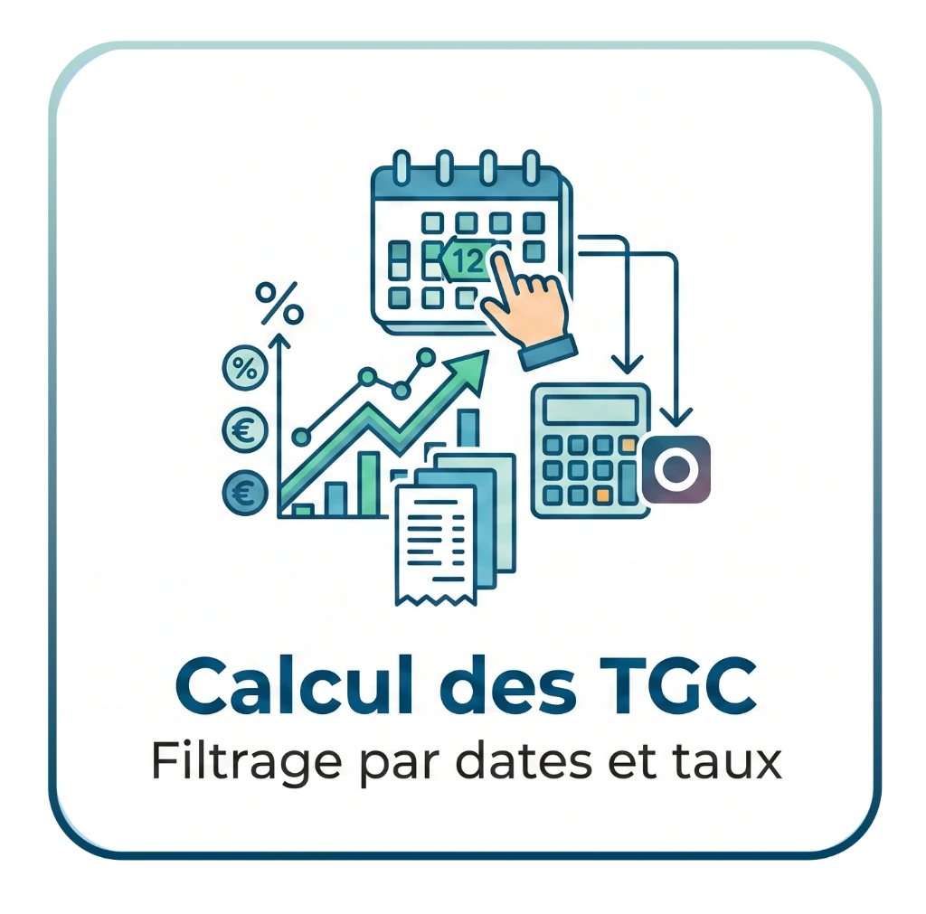 Calcul des TGC du POS